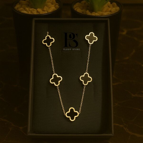 7 Leaf Clover Necklace